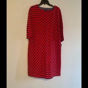 Izod Women's 3/4 Sleeve Dress Cotton Jersey